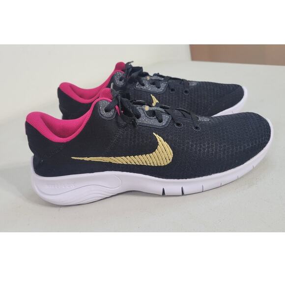 Nike Flex Womens 9.5 Black Running Shoes Flex Experience RN 11 Athletic NWOT - Picture 2 of 9